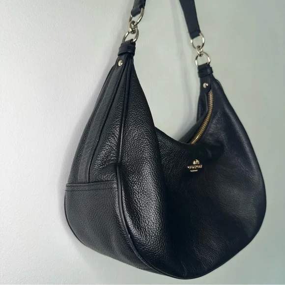 Coach Harley Hobo Shoulder Bag in black - Picture 3 of 10